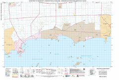 Orleans & Mungliginup 50k COG Topographic Map
