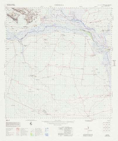 3761 Nerrima 1:100k Topographic Map