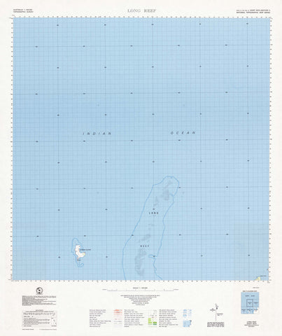 4070 Long Reef 1:100k Topographic Map