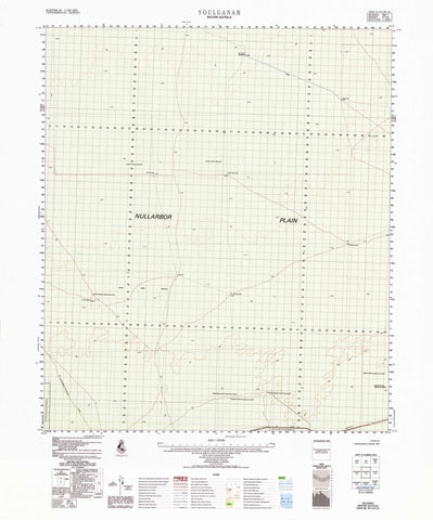 4134 Youlganah 1:100k Topographic Map