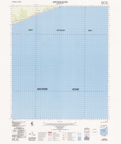 4533 Archdeacon 1:100k Topographic Map