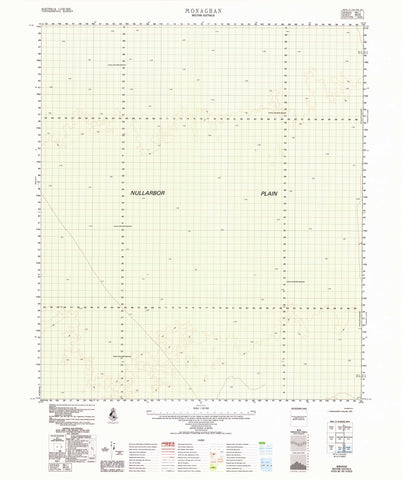 4635 Monaghan 1:100k Topographic Map