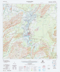 4666 Kununurra 1:100k Topographic Map