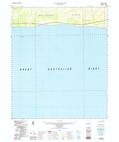 4934 Yangoonabie  1:100k Topographic Map
