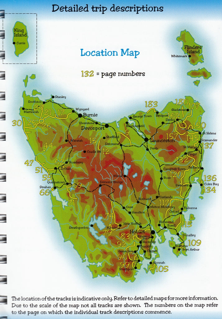 Buy 4WD Tracks in Tasmania, 4WD Roads Tasmania Mapworld