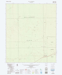 5035 Nullarbor 1:100k Topographic Map