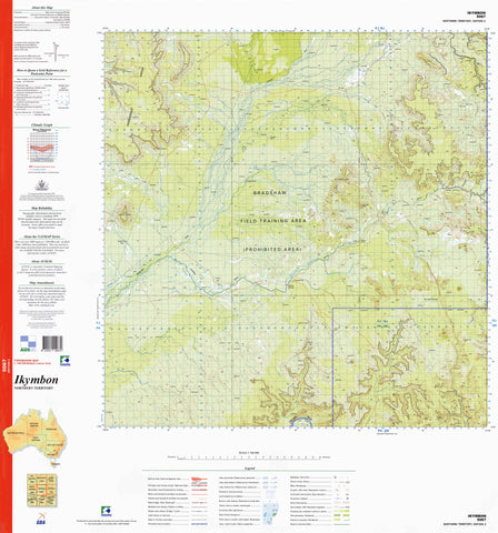 5067 Ikymbon 1:100k Topographic Map