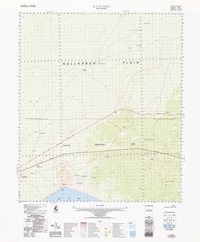 5135 Illcumba 1:100k Topographic Map