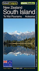 New Zealand South Island Kiwimaps Folded Map