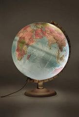 Classic R4 Relief Atmosphere Illuminated 30cm World Globe