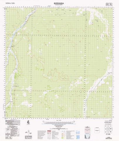5366 Birrimba 1:100k Topographic Map