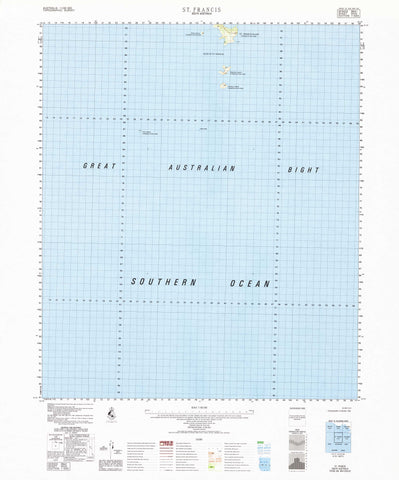 5532 St Francis 1:100k Topographic Map