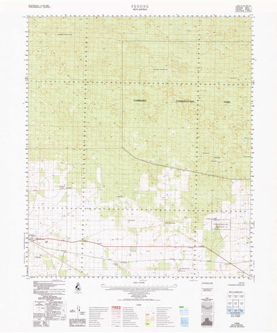5534 Penong 1:100k Topographic Map