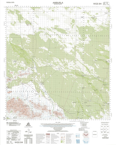 5551 Amburla 1:100k Topographic Map