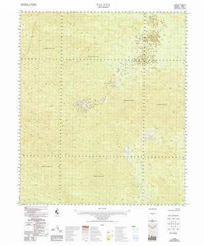 5735 Tolmer 1:100k Topographic Map