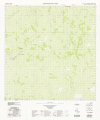 5764 Amungee Mungee 1:100k Topographic Map