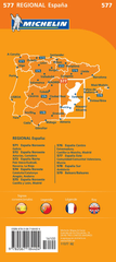 Spain Eastern - Valencia, Murcia Michelin Map 577