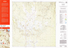 6063 Kilgour 1:100k Topographic Map
