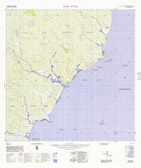 6069 Rose River 1:100k Topographic Map