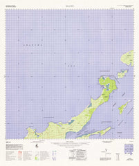 6074 Elcho 1:100k Topographic Map