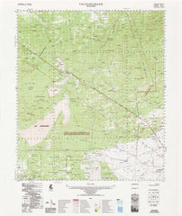 6136 Younghusband 1:100k Topographic Map