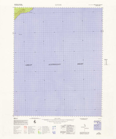 6425 Linois 1:100k Topographic Map
