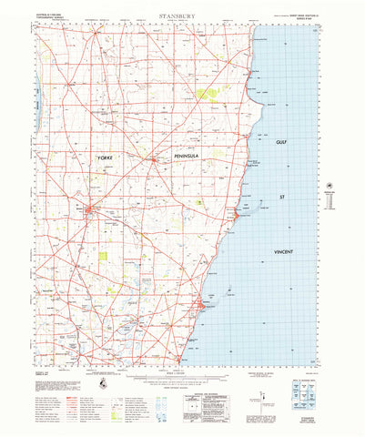 6428 Stansbury 1:100k Topographic Map