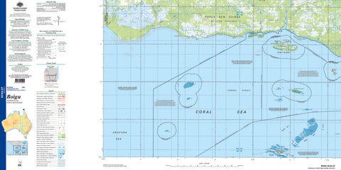 Boigu SC54-07 Topographic Map 1:250k