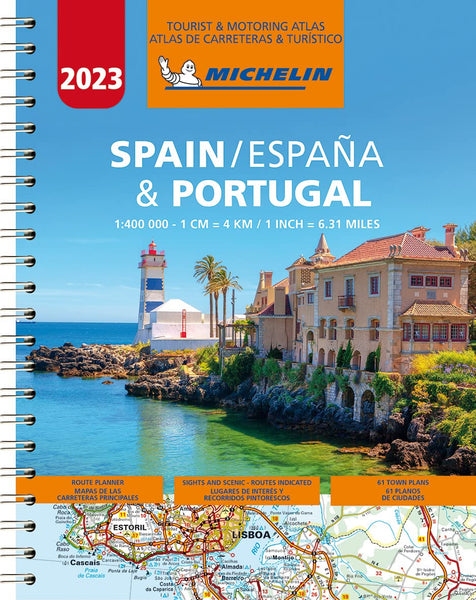 Spain & Portugal Road Atlas Michelin