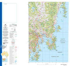 Hobart Special SK55-11 Topographic Map 1:250k