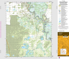 Colignan 7328-N Topographic Map 1:50k