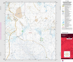 Cobham Lake 7337 Topographic Map 1:100k
