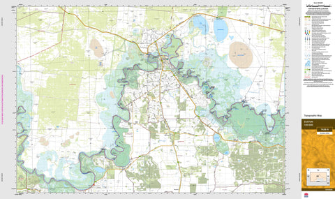Euston 7428-N Topographic Map 1:50k
