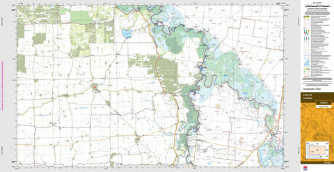 Kyalite 7528-S Topographic Map 1:50k
