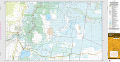 Balranald 7628-N Topographic Map 1:50k