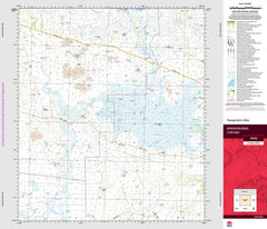 Brindingabba 7839 Topographic Map 1:100k