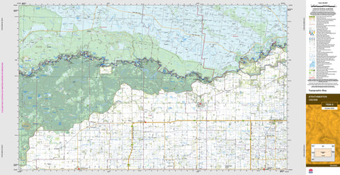 Strathmerton 7926-S Topographic Map 1:50k