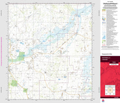 Yantabulla 7939 Topographic Map 1:100k