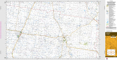 Berrigan 8026-N Topographic Map 1:50k