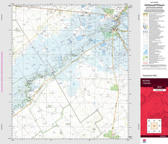 Bourke 8037 Topographic Map 1:100k