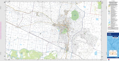 Leeton 8128-1N Topographic Map 1:25k