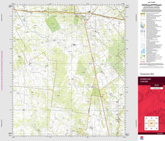 Canbelego 8134 Topographic Map 1:100k