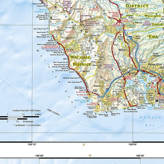 Hawaii National Geographic Folded Map