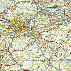 Scotland National Geographic Folded Map