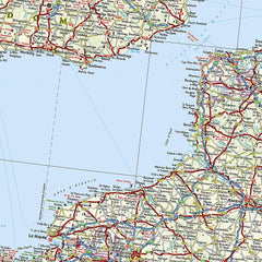 France National Geographic Folded Map