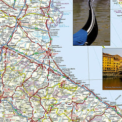 Italy National Geographic Folded Map