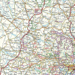 Australia East National Geographic Folded Map