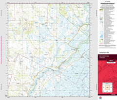 Weilmoringle 8239 Topographic Map 1:100k