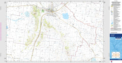 The Rock 8327-3N Topographic Map 1:25k