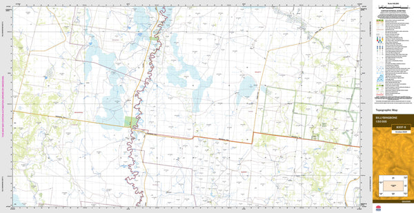 Billybingbone 8337-S Topographic Map 1:50k